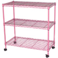 wire spice rack/ wire racks on wheels /wire book rack with moderate price